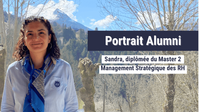 🎥 Portrait Alumni : Sandra, M2 Management Stratégique des Ressources Humaines en VAE